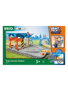 Brio Stacja serwisowa do kolejki "Smart Tech Sound" - 3+ - Pociągi dla dzieci - miniaturka - grafika 1
