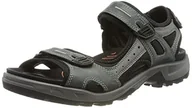 Moda i Uroda OUTLET - ECCO Męskie sandały z paskami, do trekkingu i wędrówek, niebieski Marine, 43 EU - miniaturka - grafika 1