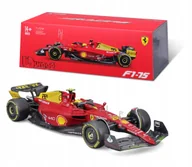 Samochody i pojazdy dla dzieci - BOLID F1 Ferrari F1-75 GP Włoch 2022 Carlos Sainz 1:24 BBURAGO 18-26806 - miniaturka - grafika 1