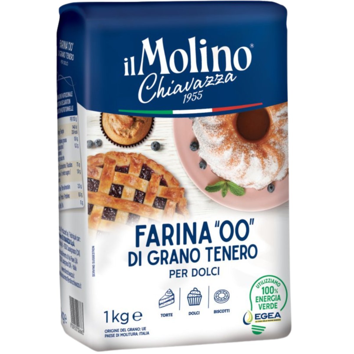 il Molino Chiavazza Farina per Dolci 1kg włoska mąka do wypieków