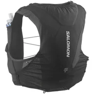 Kurtki i kamizelki sportowe męskie - Kamizelka do biegania Salomon Adv Skin 5 Rozmiar: XL / Kolor: czarny - miniaturka - grafika 1