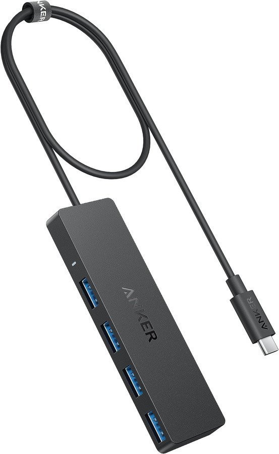 Anker Adapter Macbook Pro Z Wieloma Portami USB 3.0 OTG 5 Gb/s Ultra Cienki Kabel 20 cm standard
