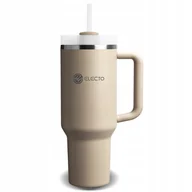 Kubki termiczne - KUBEK TERMICZNY ZE SŁOMKĄ TERMOS Z UCHWYTEM NA HERBATĘ KAWĘ SZCZELNY 1200ML - miniaturka - grafika 1