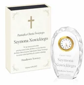 Kryształy - Statuetka kryształowa z grawerem w pudełku z nadrukiem dla chłopca na - miniaturka - grafika 1