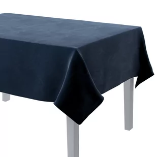 Dekoria Obrus prostokątny granat 130 × 130 cm Velvet - Obrusy i serwetki - miniaturka - grafika 1