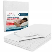 Pokrowce na materace - Ochraniacz Na Materac Wodoodporny 90x190 Podkład Pokrowiec Bawełniany - miniaturka - grafika 1