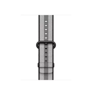 Apple Apple 38mm Black Stripe Woven Nylon (MQVG2ZM/A) - Akcesoria do smartwatchy - miniaturka - grafika 3