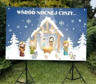 Pomoce naukowe - Wśród nocnej ciszy- Baner do szkoły i przedszkola - miniaturka - grafika 1