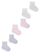 Skarpetki damskie - Skarpety niemowlęce dziewczęce bezuciskowe 3PAK 3-6 miesięcy YOCLUB - miniaturka - grafika 1