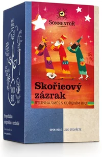 Sonnentor - Cinnamon Miracle, herbata w torebkach, organiczna, 18 szt. - Herbata - miniaturka - grafika 1