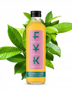 Forever Young Kombucha Milk oolong, 250 ml / Forever Young Kombucha SP. Z.O.O. - Napoje gazowane - miniaturka - grafika 1