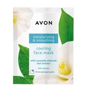 Maseczki do twarzy - Avon, Maska do twarzy nawilżająca kamelia - miniaturka - grafika 1