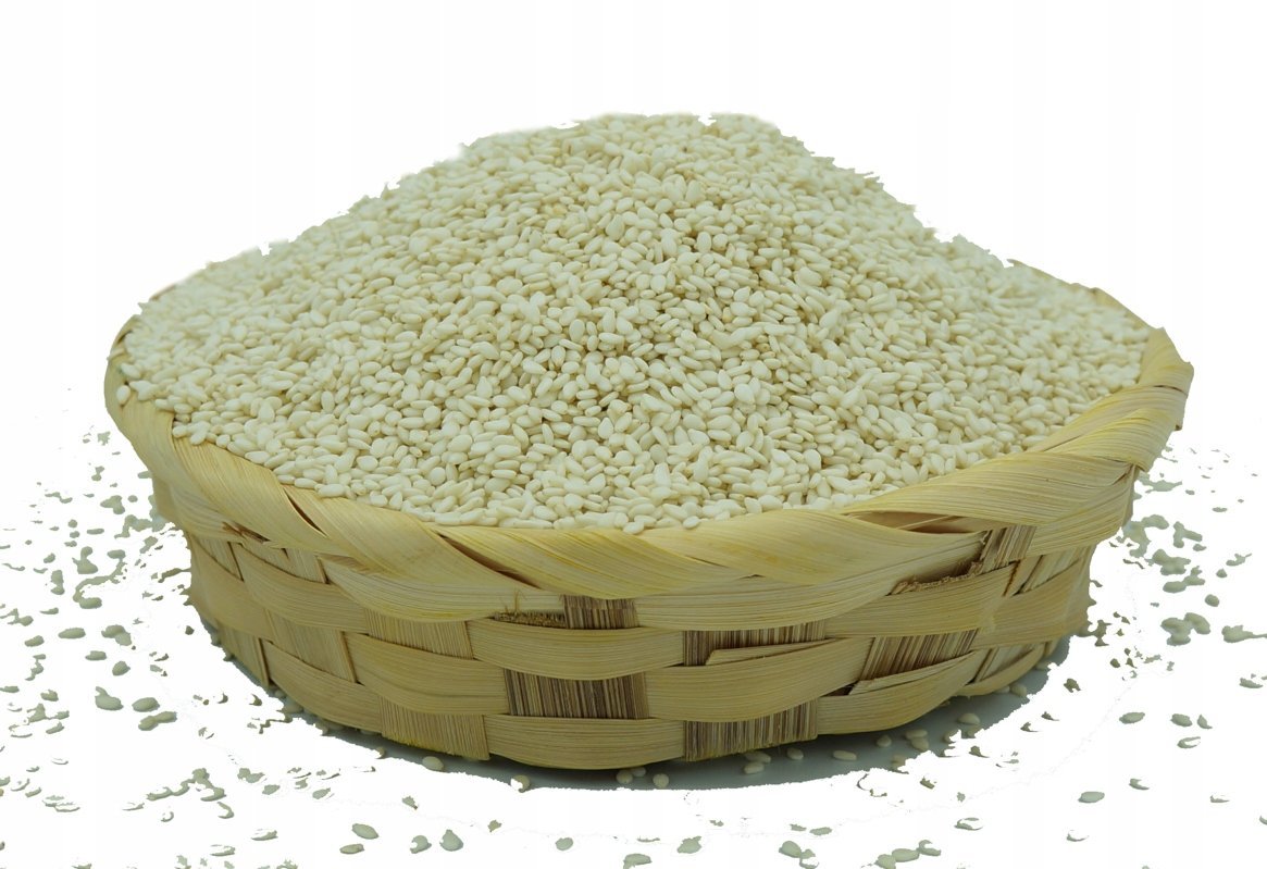 Sezam Biały 1Kg Ziarno Naturalny Wysoka Jakość