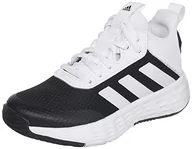 Buty dla dziewczynek - adidas Ownthegame 2.0 K, trampki dziecięce, Rdzeń Black Ftwr White Core Black, 35 EU - miniaturka - grafika 1