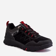 Buty trekkingowe męskie - Buty trekkingowe męskie niskie Big Star KK174126 43 Czarne (5900714568214) - miniaturka - grafika 1
