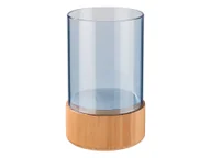 Świeczniki - LIVARNO home Latarenka szklana na świecę (Niebieski) - miniaturka - grafika 1