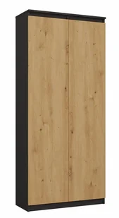 Elior Zamykany regał z półkami antracyt + dąb artisan A4-W55 - Regały biurowe Elior Zamykany regał z półkami antracyt + dąb artisan A4-W55 - Regały biurowe - miniaturka - grafika 1