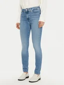 Spodnie damskie - Tommy Hilfiger Jeansy Harlem WW0WW43716 Niebieski Skinny Fit - miniaturka - grafika 1
