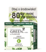 Kremy do twarzy - Flos-Lek GREEN for Skin odżywczy krem do twarzy z groszkiem na noc REFILL 50ml - miniaturka - grafika 1