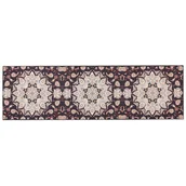 Dywany - Dywan 60 x 200 cm czarno-beżowy ARITAS - miniaturka - grafika 1