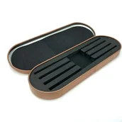 Pozostałe akcesoria do makijażu - Etui na pęsety, złote - miniaturka - grafika 1