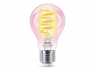 WiZ Philips Smart WiFi Filament Clear A60 E27 6.3W 470Lm Rgb Wizarding Worl - Żarówki LED - miniaturka - grafika 1