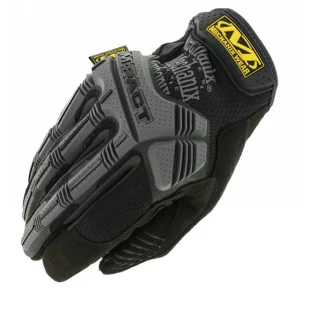 Rękawice Mechanix Wear The M-Pact - Czarne/Szare - Odzież taktyczna i umundurowanie - miniaturka - grafika 1