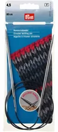 Pasmanteria - PRYM PRYM Circular Knitting Needles Brass 80cm / 4,5mm Silver - miniaturka - grafika 1