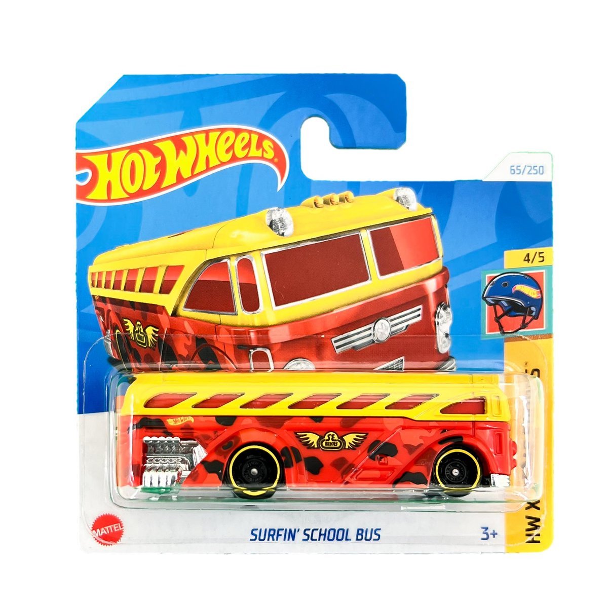 HOT WHEELS SURFIN SCHOOL BUS