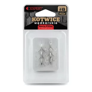 KOTWICA EXPERT PH46 NR.4 SREBRNA EXPH46-004 - Inne akcesoria dla wędkarzy - miniaturka - grafika 2
