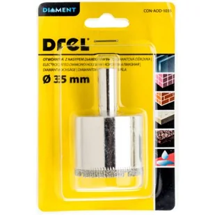 Drel Otwornica z nasypem diamentowym 35 mm - Otwornice - miniaturka - grafika 1