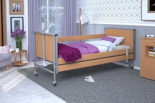 Łóżko rehabilitacyjne elektryczne TAURUS 2 STD/LUX (90x200cm) - Meble i wyposażenie gabinetów medycznych - miniaturka - grafika 1