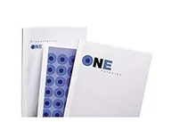 Teczki i skoroszyty - GBC ib37 0410 Thermo wiązania Binder, A5, ThermaBind Standard, z kartonu, folia przezroczysta/1.5 MM, 100 sztuk, białe IB370410 - miniaturka - grafika 1