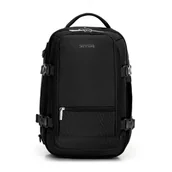 Plecaki - Wielofunkcyjny plecak do samolotu 2w1 czarny - miniaturka - grafika 1