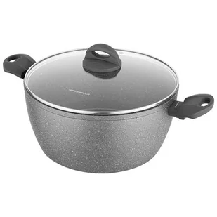 Garnek aluminiowy LAVA STONE szary 28 cm 7 l - Garnki - miniaturka - grafika 1