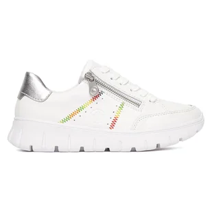 Sneakers Rieker N1313-80 - Sneakersy damskie - miniaturka - grafika 1