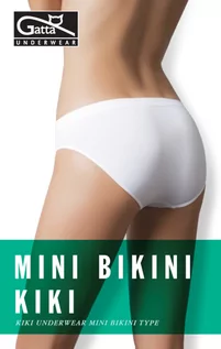 Majtki damskie - FIGI GATTA M BIKINI KIKI (kolor biały, rozmiar L) - grafika 1