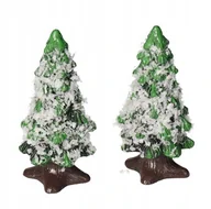 Choinki - CHOINKA DEKORACYJNA DRZEWKO ŚWIĄTECZNE 6 CM 2SZT - miniaturka - grafika 1