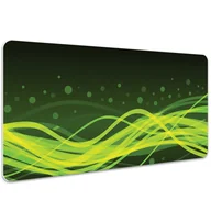 Podkładki na biurko - Podkładka na biurko Zielona abstrakcja 100x50 cm - miniaturka - grafika 1