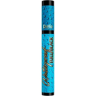 Delia Cosmetics Full Black Tusz do rzęs wodoodporny czarny 11ml 711516 - Tusze do rzęs - miniaturka - grafika 1