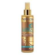 Balsamy i kremy do ciała - Perfecta I love Bronze Brązująca mgiełka rozświetlająca 200ml - miniaturka - grafika 1