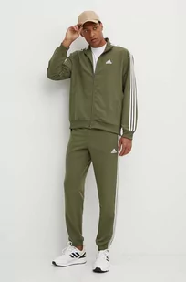 adidas dres Essentials męski kolor zielony IY6655 - Dresy męskie - miniaturka - grafika 1