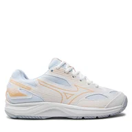 Buty sportowe damskie - Buty halowe Mizuno Cyclone Speed 4 V1GC2380 Biały - miniaturka - grafika 1