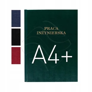 OKŁADKA KANAŁOWA OPUS O.HARD A PRACA INŻYNIERSKA CZARNA OPUS 1szt. - Okładki do laminatorów i bindownic - miniaturka - grafika 1