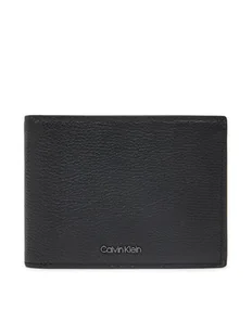 Calvin Klein Portfel męski Modern Bus Trifold 10Cc W/Coin K50K512926 Czarny - Portfele - miniaturka - grafika 1
