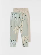 Spodenki dla niemowląt - Reserved - Bawełniane legginsy 2 pack - morski - miniaturka - grafika 1