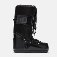Kozaki damskie - Damskie Buty zimowe MOON BOOT MB ICON GLANCE 80D1401680-N001 – Czarny - miniaturka - grafika 1