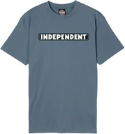 Koszulki męskie - t-shirt INDEPENDENT BAR LOGO TEE Slate Blue - miniaturka - grafika 1