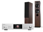 Zestawy stereo - Rotel S14 (srebrny) + Tesi 5 (mokka) - miniaturka - grafika 1