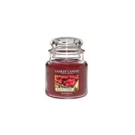 Świece - Yankee Candle BLACK CHERRY słoik ŚREDNIA - miniaturka - grafika 1